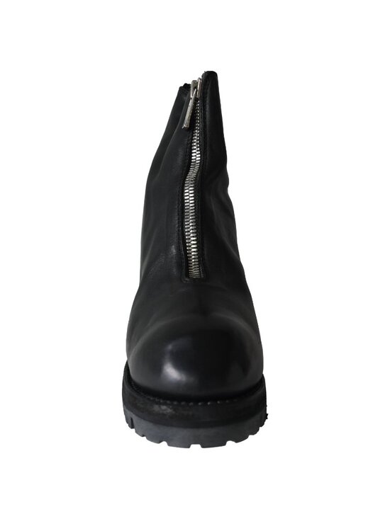 GUIDI 】 PL1 Front Zip Boots Material : Soft Horse Full  Guidi PL1V Soft Horse Full Grain Front Zip Boot Black